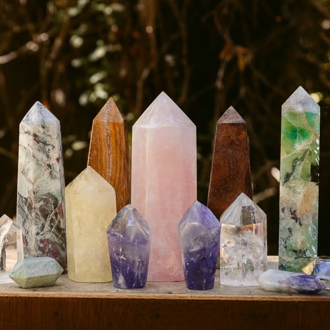 שרביטי קריסטל מיוחדים - גדולים