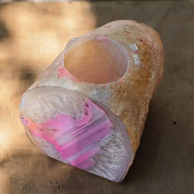 פמוטי נרות מאגת ורוד